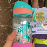 Photo of a child's plastic water bottle